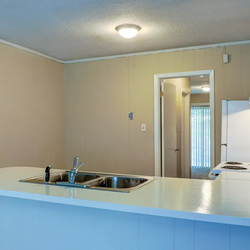 kitchen at Magnolia Terrace located in Macon, GA
