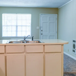 kitchen at Magnolia Terrace located in Macon, GA